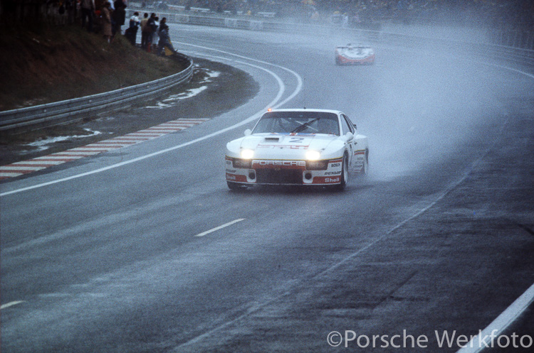 Le Mans 24 Hours, 14-15 June 1980: The #2 Porsche 924 Carrera GT ‘Le Mans’ driven by Tony Dron and Andy Rouse