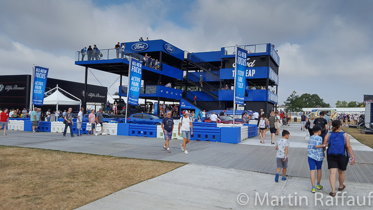 Ford manufacturer display at Goodwood