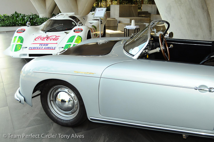 1969 Porsche 917 and 1958 Porsche 356 Speedster