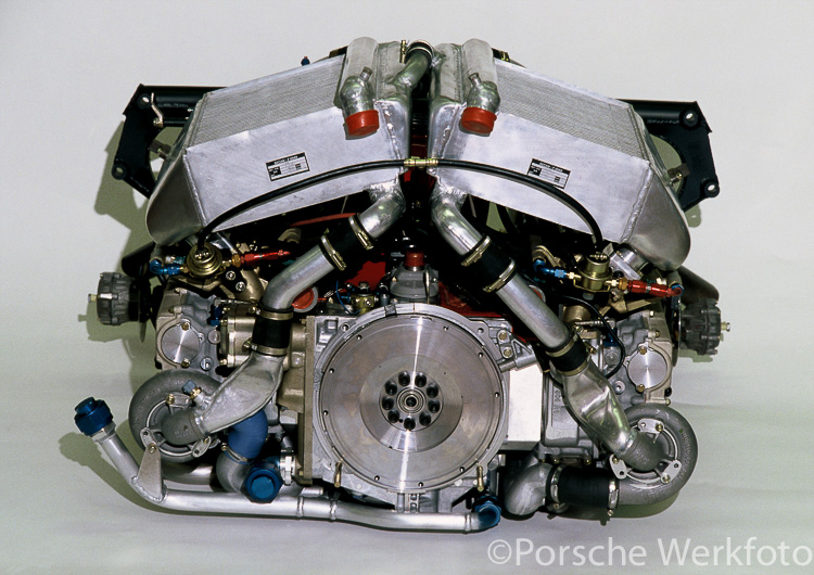 Porsche 961 engine, ca.1986