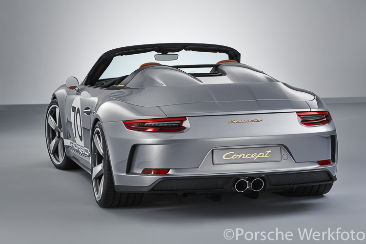 Porsche 911 Speedster Concept, 2018