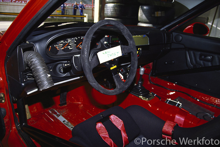 Manuel Reuter drove the #34 Team Joest Porsche 968 Turbo RS