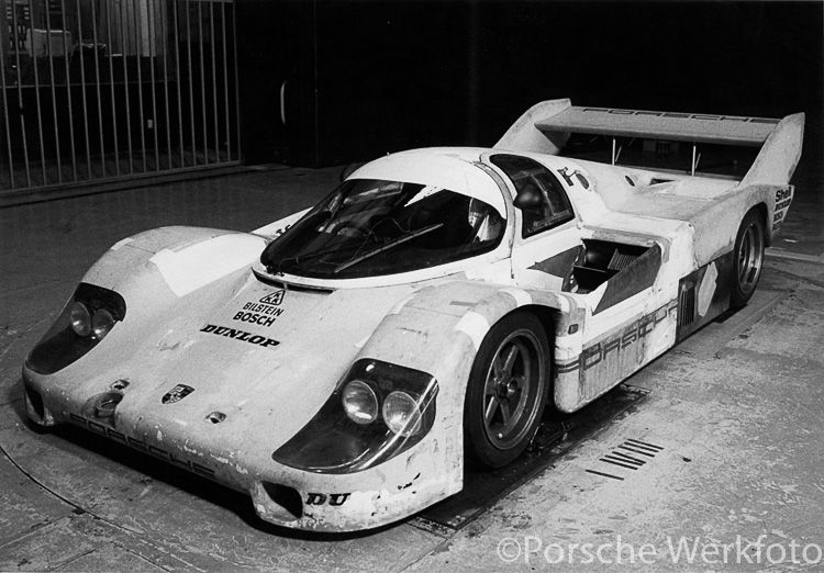 The 956’s combined downforce was three times that of the 917