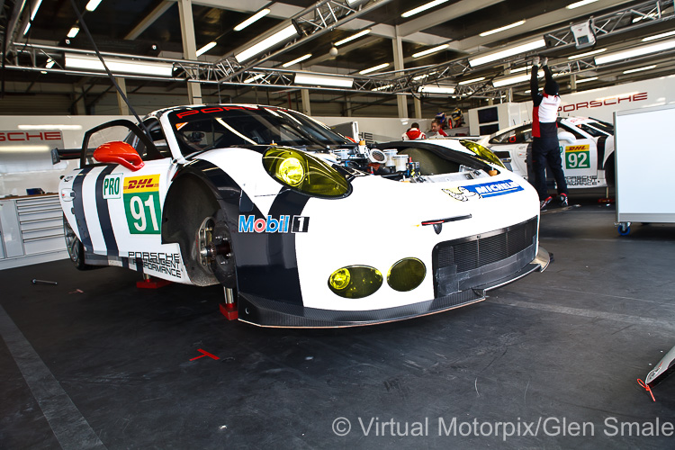 Richard Lietz and Michael Christensen drove the #91 Team Manthey Porsche 911 RSR Richard Lietz and Michael Christensen drove the #91 Team Manthey Porsche 911 RSR