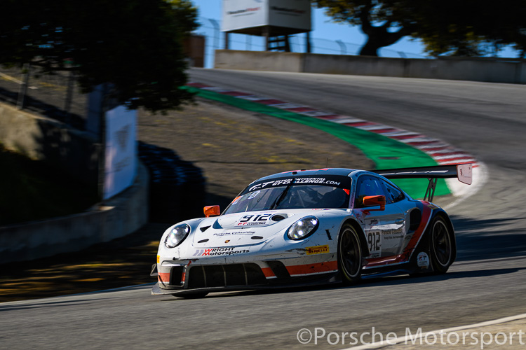 #912 Wright Motorsports Porsche 911 GT3 R driven by Dirk Werner, Matt Campbell and Dennis Olsen