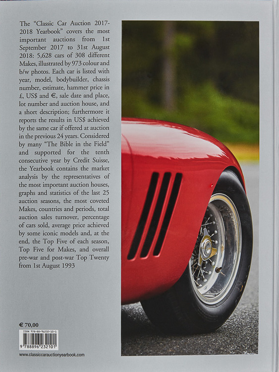 Classic Car Auction Yearbook 2017-2018 edition