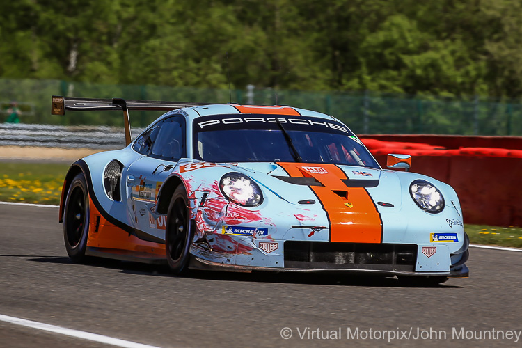 #86 Gulf Racing LMGTE Am Porsche 911 RSR