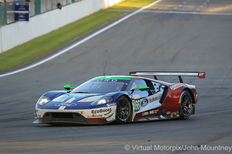 #66 Ford GT (LMGTE Pro) driven by Stefan Mucke, Olivier Pla and Billy Johnson