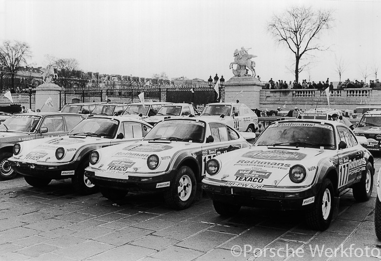 Rallye Paris-Dakar 1984: Porsche 911 Carrera 3.2 4×4