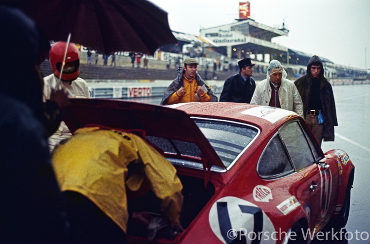 Erwin Kremer and Nicolas Koob in the 1970 Le Mans 24 Hours