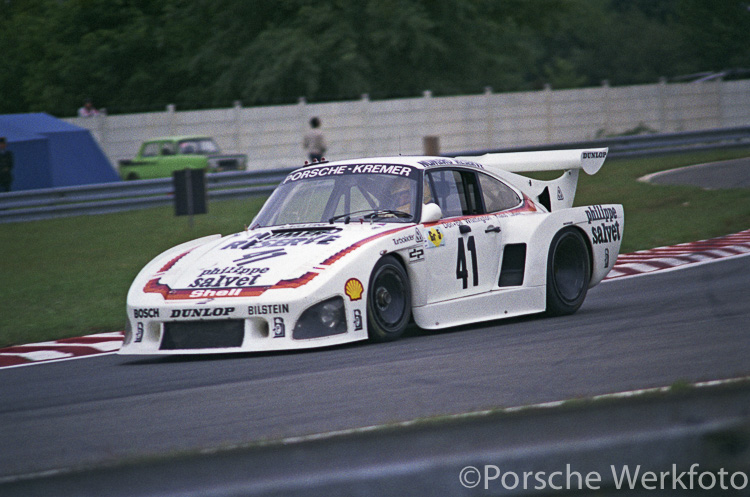 #41 Numero Reserve Kremer Porsche 935 K3 driven by brothers Bill and Don Whittington, and Klaus Ludwig