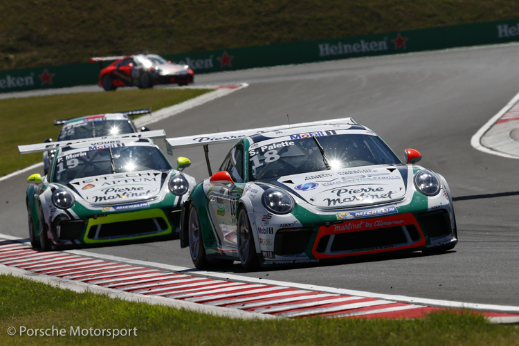 Steven Palette during the Supercup race at the Hungaroring on 30 July 2017 Steven Palette during the Supercup race at the Hungaroring on 30 July 2017