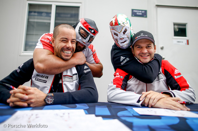 Frédéric Makowiecki and Richard Lietz Frédéric Makowiecki and Richard Lietz