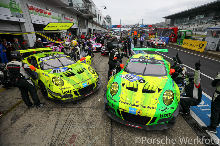 #911 & #912 Manthey-Racing Porsche 911 GT3 R