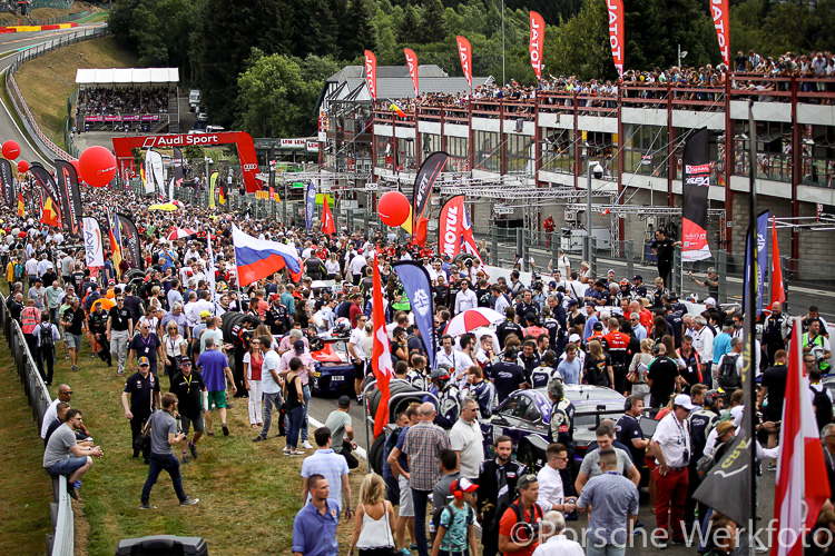 24 Hours of Spa, 28-29 July 2018: Pre-race starting grid 