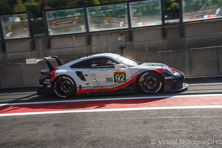 #92 Porsche 911 RSR (LMGTE Pro) driven by Michael Christensen and Kevin Estre