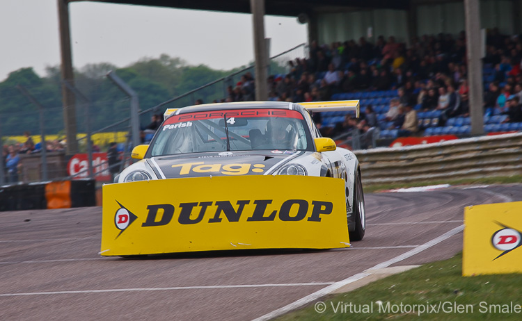 Porsche 911 Carrera Cup at Thruxton 2011