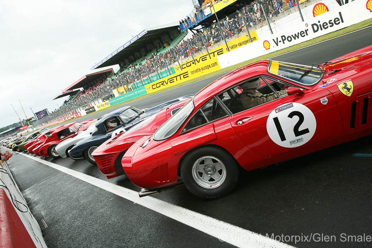 Exciting starting grid at the Le Mans Legends 2007