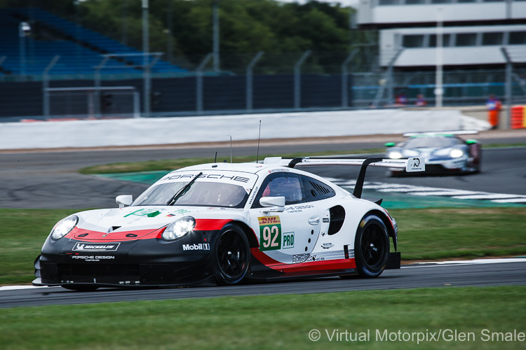 #92 Porsche 911 RSR driven by Michael Christensen/Kevin Estre