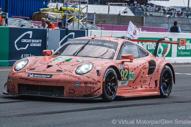 #92 Porsche 911 RSR driven by Michael Christensen, Kévin Estre, Laurens Vanthoor