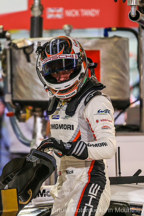 #1 Porsche 919 Hybrid driver Nick Tandy