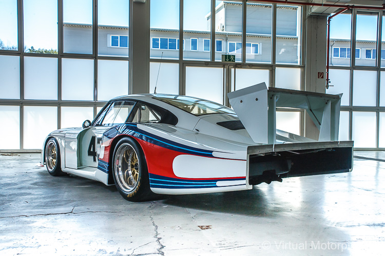 Porsche 935/78 ‘Moby Dick’ Coupé, photographed by the author at Porsche’s secret warehouse in May 2017