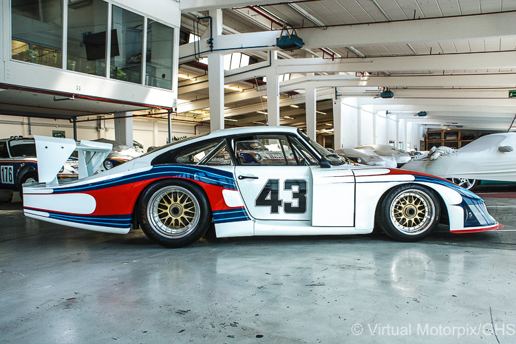 Porsche 935/78 ‘Moby Dick’ Coupé, photographed by the author at Porsche’s secret warehouse in May 2017