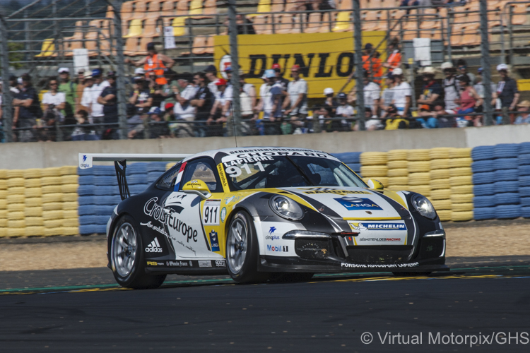 Christophe Lapierre in the #911 GT3 Cup Christophe Lapierre in the #911 GT3 Cup