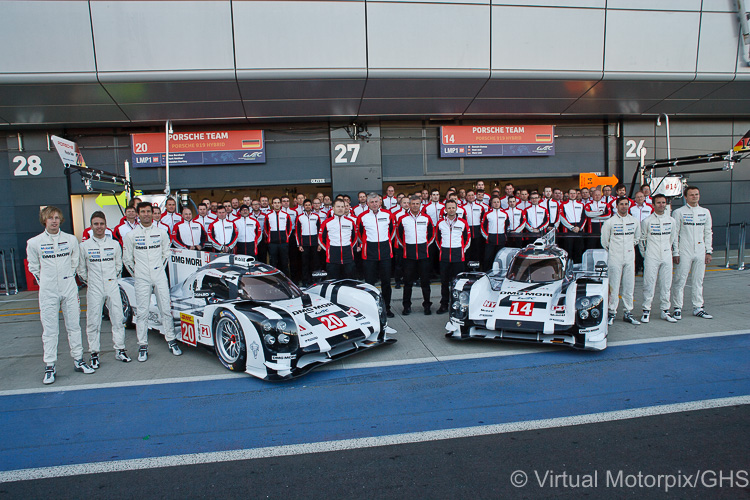 Porsche Team at Silverstone 6 Hours 2014