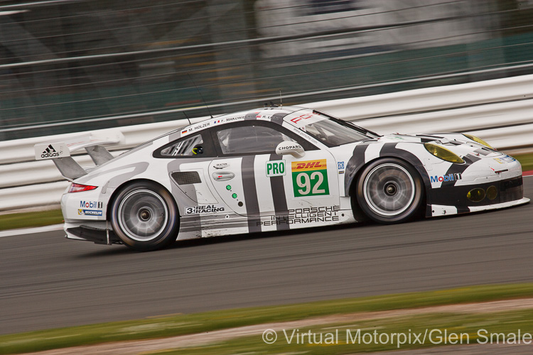 Marco Holzer, Frédéric Makowiecki and Richard Lietz drove the #92 Porsche 911 RSR Marco Holzer, Frédéric Makowiecki and Richard Lietz drove the #92 Porsche 911 RSR