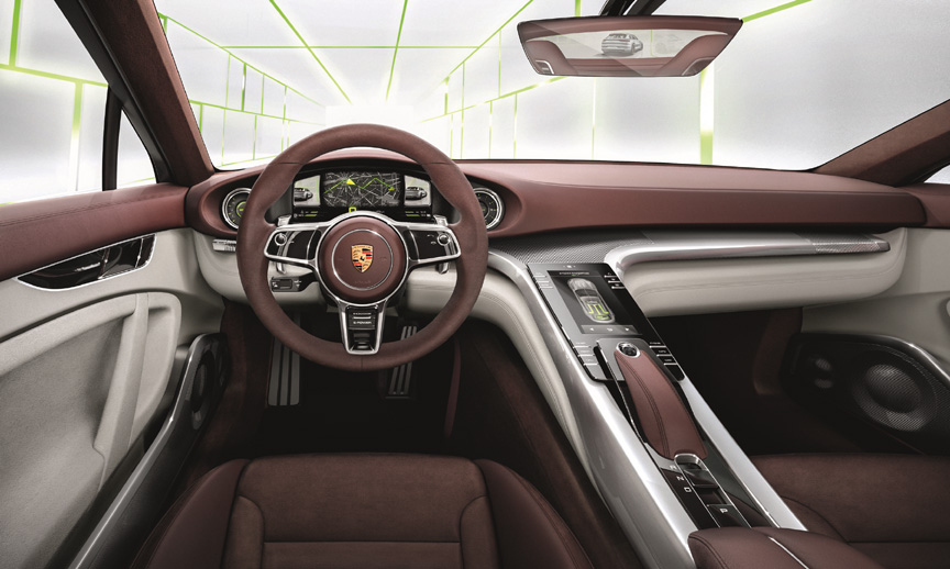 Porsche Sport Turismo concept interior