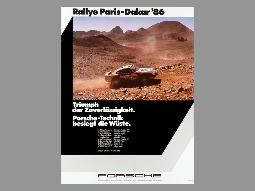 1986 Paris-Dakar rallye distance was around 8600 miles/13800 km