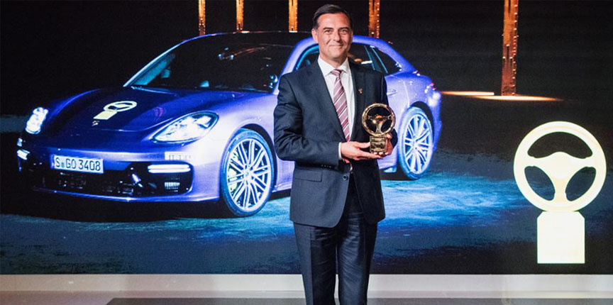 2017 Goldene Lenkrad, Michael Steiner, Porsche Panamera Sport Turismo