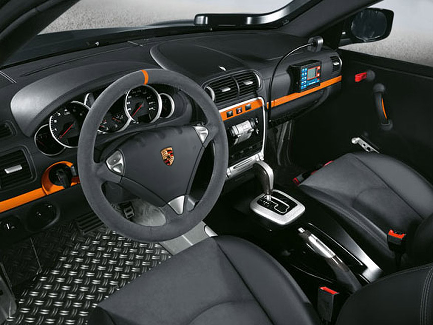 2007 Transsyberia Cayenne S prototype interior