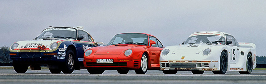 Porsche 959 and 961