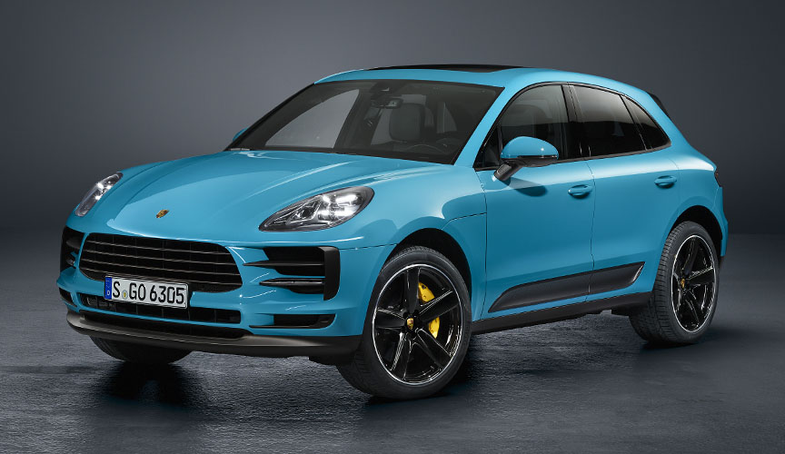 Porsche Macan 95B.2 Miami Blue