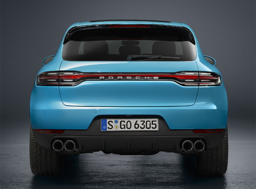 Porsche Macan 95B.2 rear end without model designation