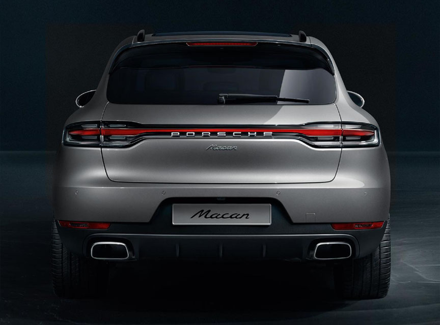 Porsche Macan 95B.2 Turbo 2.0 rear end