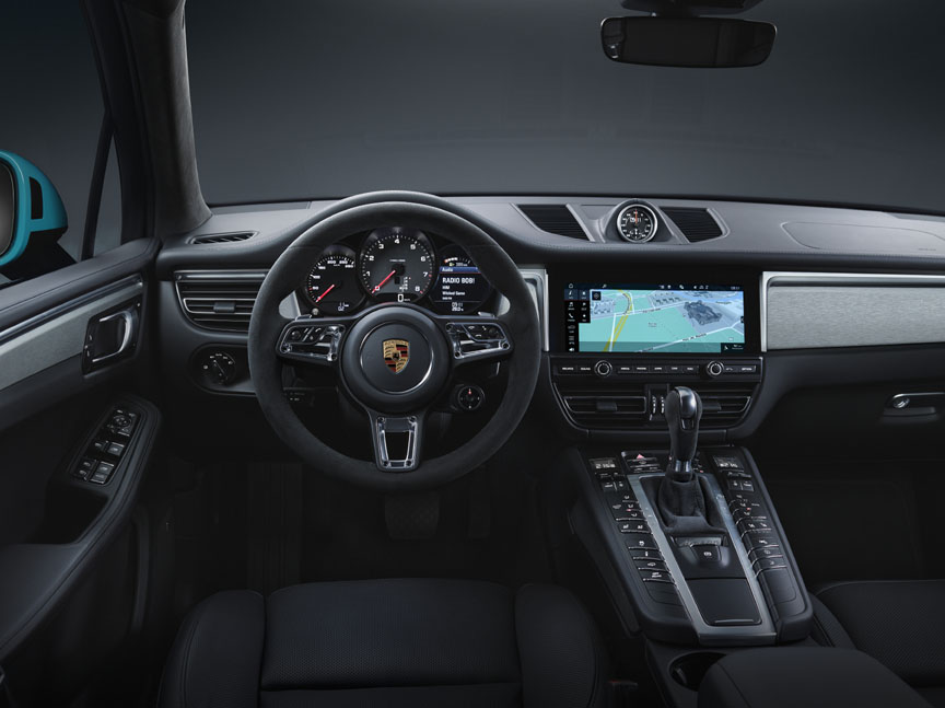 Porsche Macan 95B.2 dashboard