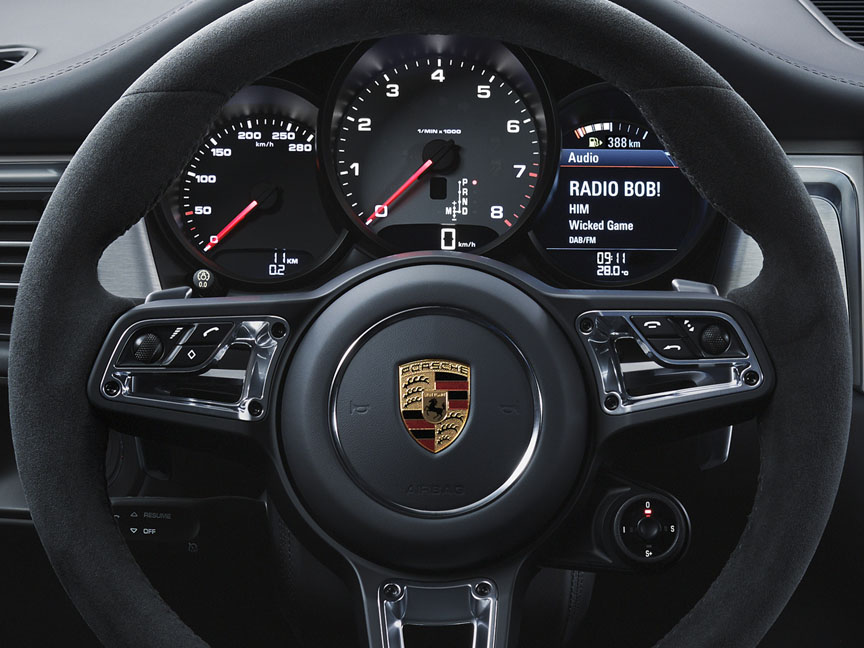 Porsche Macan 95B.2 steering wheel with mode switch