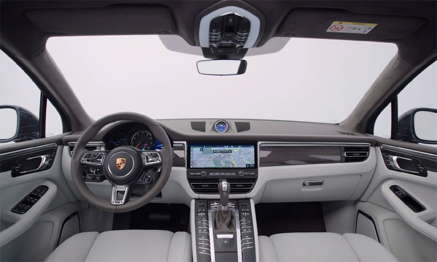 Porsche Macan 95B.2 gray interior