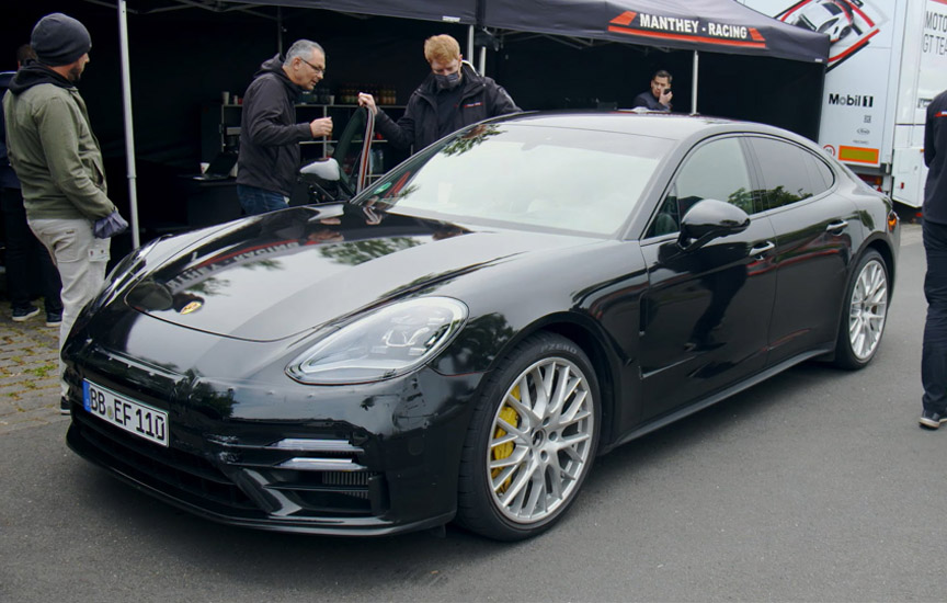 Porsche Panamera 971.2 on Nürburgring in 2020