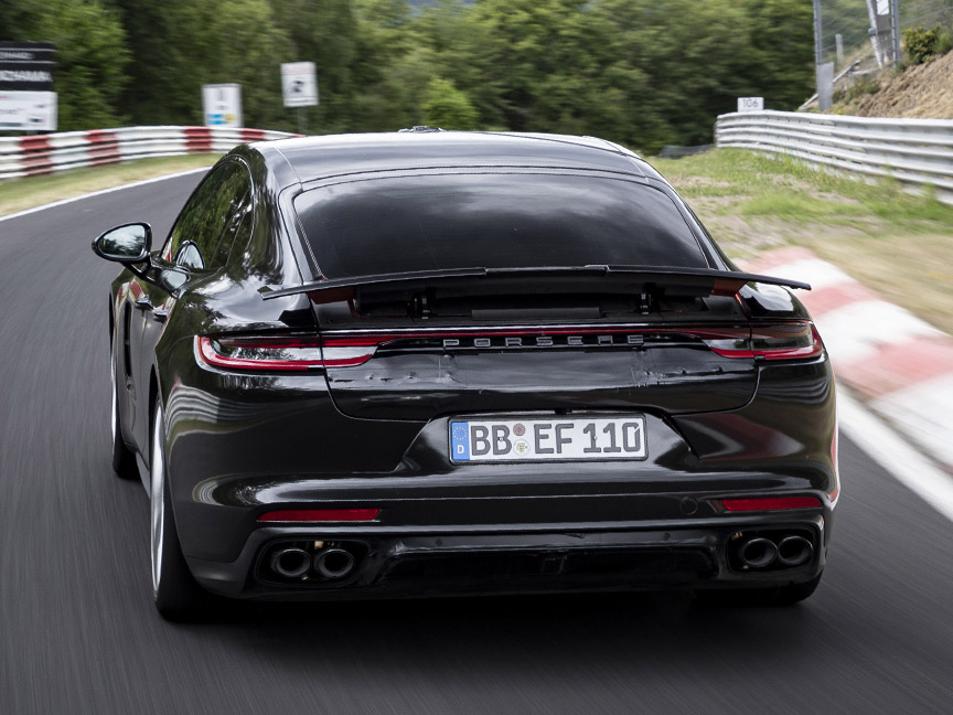 2020 Nürburgring Nordschleife record Porsche Panamera Turbo 971.2 driven by Lars Kern