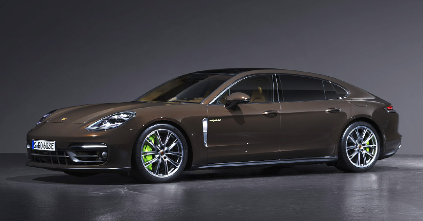 2021 model year Porsche Panamera Executive long wheelbase version