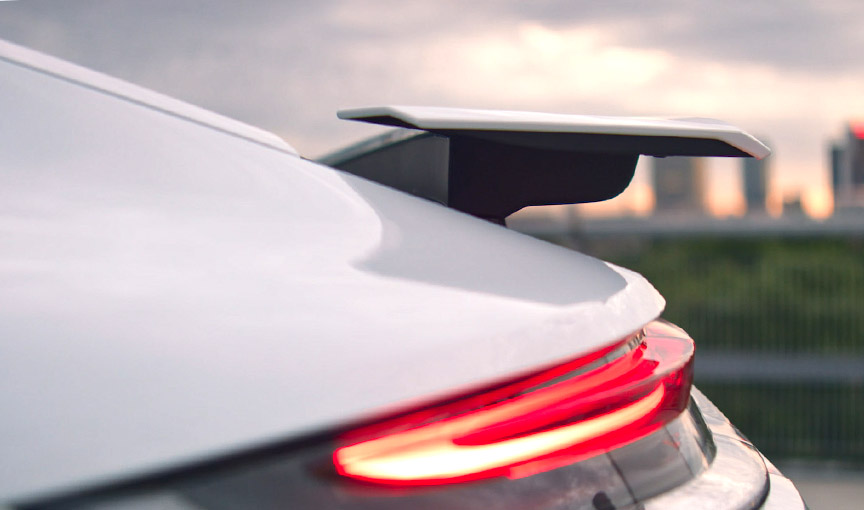 Porsche Panamera rear spoiler