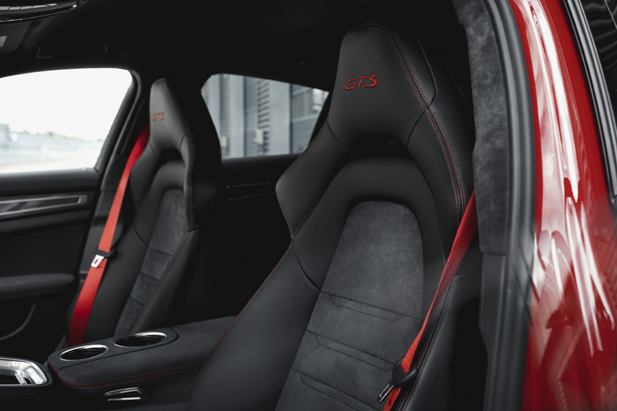 2019 Panamera 971.1 GTS alcantara seats