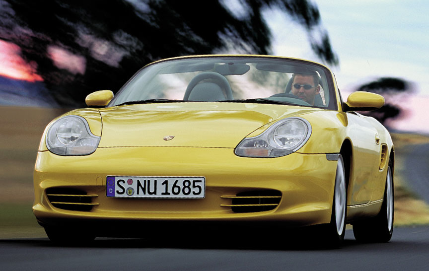 Porsche Boxster 986.2, front