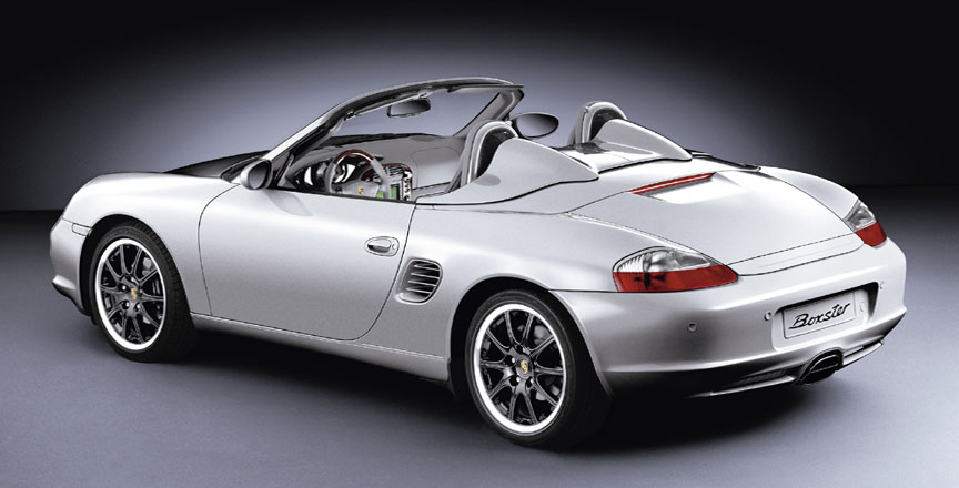 Boxster 986.2 with GT3 wheels and Speedster rear by Porsche Exclusive