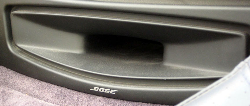 Porsche Boxster 986 Bose subwoofer