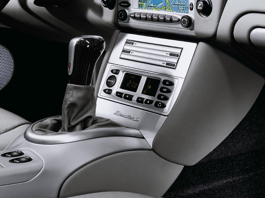 Porsche Boxster 986.2 Exclusive front center console